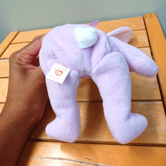 TY Beanie Babies Floppity the Bunny Beanie Baby Plush fairycore stuffed animal - Picture 7 of 11